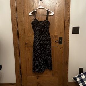 Black and white dress